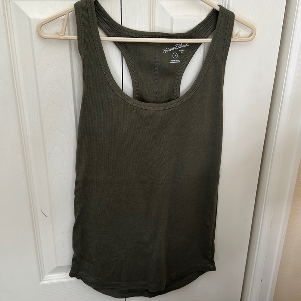 Dark Green Tank top
